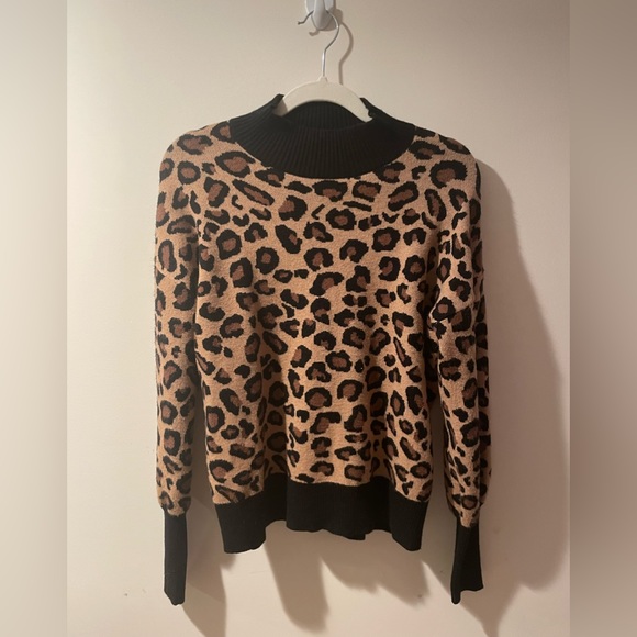 Rachel Zoe Animal Print Sweater NWOT - Picture 6 of 11